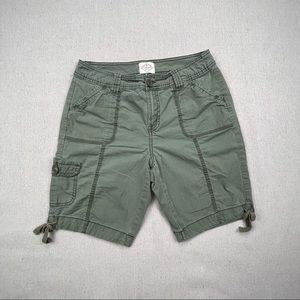 St John's Bay Green Women's Shorts